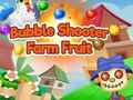 Joc Bubble Shooter: Fructe de fermă on-line