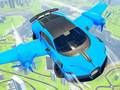 Joc Mașină Sportivă Zburătoare Reală 3D on-line