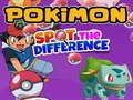 Joc Pokémon Găsește diferențele on-line