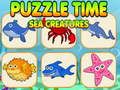 Joc Puzzluri Timp Creaturi Marine on-line