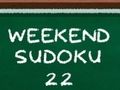 Joc Weekend Sudoku 22 on-line