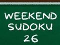 Joc Sudoku de Weekend 26 on-line Joc Sudoku de Weekend 26 on-line