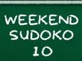 Joc Weekend Sudoku 10 on-line