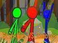 Joc StickMan Frați vs Zombi on-line