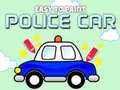 Joc Ușor de Pictat Mașină Poliție on-line