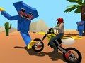 Joc Motociclist vs Huggy on-line