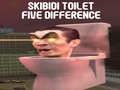 Joc Skibidi Toaletă Cinci Diferențe on-line