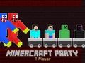 Joc MinerCraft Petrecere 4 Jucători on-line