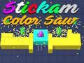 Joc Stickman Fierăstrău Colorat on-line