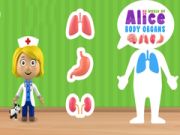 Joc Lumea organelor corpului lui Alice on-line