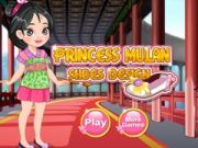 Joc Designul pantofilor prințesei Mulan on-line