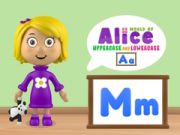 Joc Lumea lui Alice Litere Mari și Mici on-line