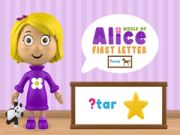Joc Lumea lui Alice Prima Litera on-line