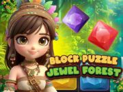 Joc Puzzle Blocuri Bijuterii Pădure on-line