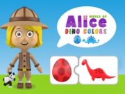 Joc Lumea Culoarilor Dino a lui Alice on-line