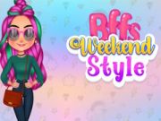 Joc Stil de weekend pentru cele mai bune prietene on-line