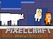 Joc Școala Animalelor PixelCraft on-line