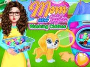 Joc Mama și Taylor Spală Haine on-line Joc Mama și Taylor Spală Haine on-line
