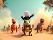 Joc Stickman: Arena Dinosaurilor on-line