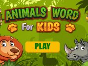 Joc Cuvinte animale pentru copii on-line