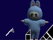 Joc LABUBU Geometrie Dash on-line