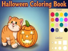 Joc Carte de colorat de Halloween on-line Joc Carte de colorat de Halloween on-line
