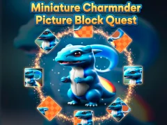 Joc Miniatura Charmander Picture Block Quest on-line