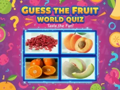 Joc Testul Guess The Fruit World on-line