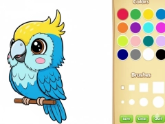 Joc Cartea de colorat pentru animale Kawaii on-line