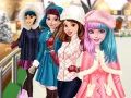 Joc Prințesele merg la patinaj on-line