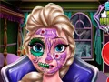 Joc Machiajul Înfricoșător de Halloween al Elsei on-line Joc Machiajul Înfricoșător de Halloween al Elsei on-line