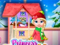 Joc Decorațiune de Crăciun pentru păpușa prințesă on-line