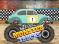 Joc Curse cu Monster Trucks on-line Joc Curse cu Monster Trucks on-line