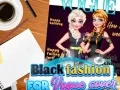 Joc Modă neagră pentru coperta Vogue on-line