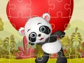 Joc Puzzle cu Pisici de Valentine's Day on-line Joc Puzzle cu Pisici de Valentine's Day on-line