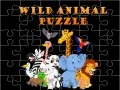 Joc Puzzle cu animale sălbatice on-line