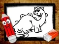 Joc Înapoi la școală: Cartea de colorat cu dinozauri on-line