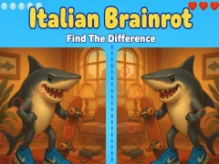 Joc Brainrot italian: Găsește diferența on-line Joc Brainrot italian: Găsește diferența on-line