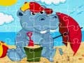 Joc Puzzle Hipopotam on-line