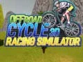 Joc Simulator de Curse cu Biciclete Offroad 3D on-line