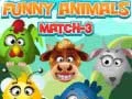 Joc Animale Amuzante Match 3 on-line Joc Animale Amuzante Match 3 on-line