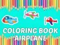 Joc Carte de Colorat Avion on-line