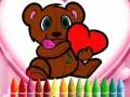Joc Colorarea Animalelor pentru Ziua Îndrăgostiților on-line