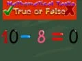 Joc Sarcini de matematică adevărat sau fals on-line