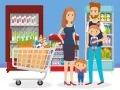 Joc Puzzle de Cumpărături Fericite on-line