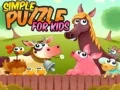 Joc Puzzle simplu pentru copii on-line