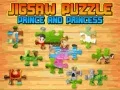 Joc Puzzle cu Prințul și Prințesa on-line