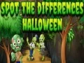 Joc Găsește diferențele Halloween on-line