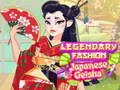 Joc Modă legendară a geishe japoneze on-line Joc Modă legendară a geishe japoneze on-line
