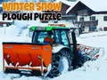 Joc Puzzle cu plug de zăpadă de iarnă on-line Joc Puzzle cu plug de zăpadă de iarnă on-line